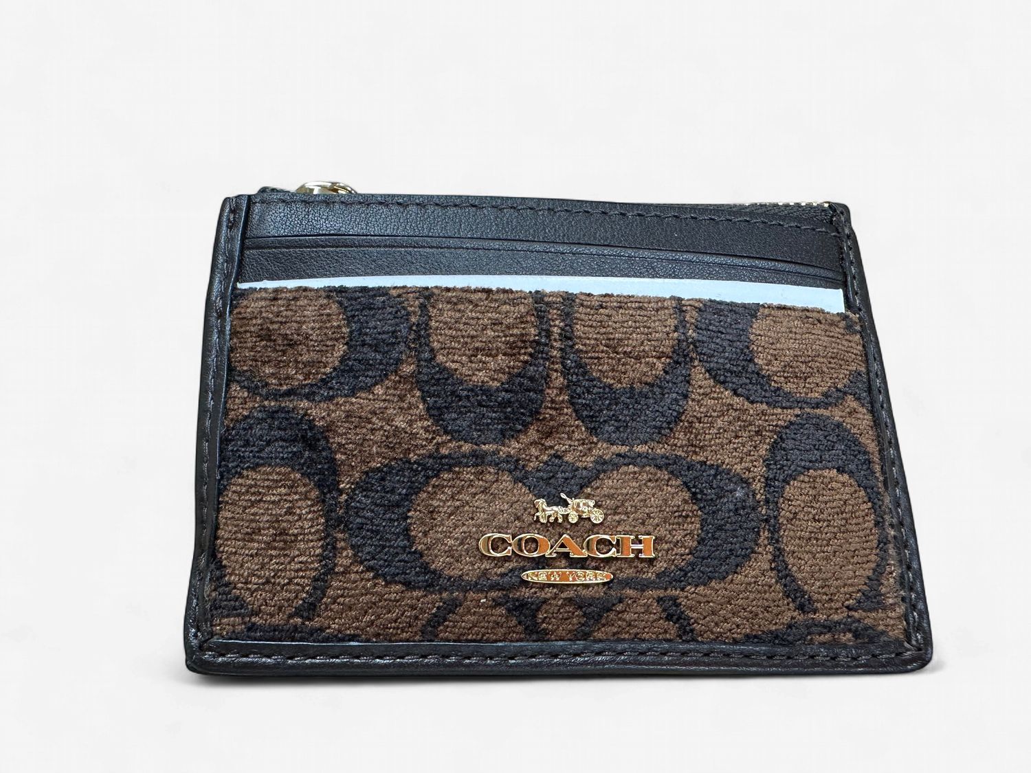 Mini Skinny ID - Gold / Truffle