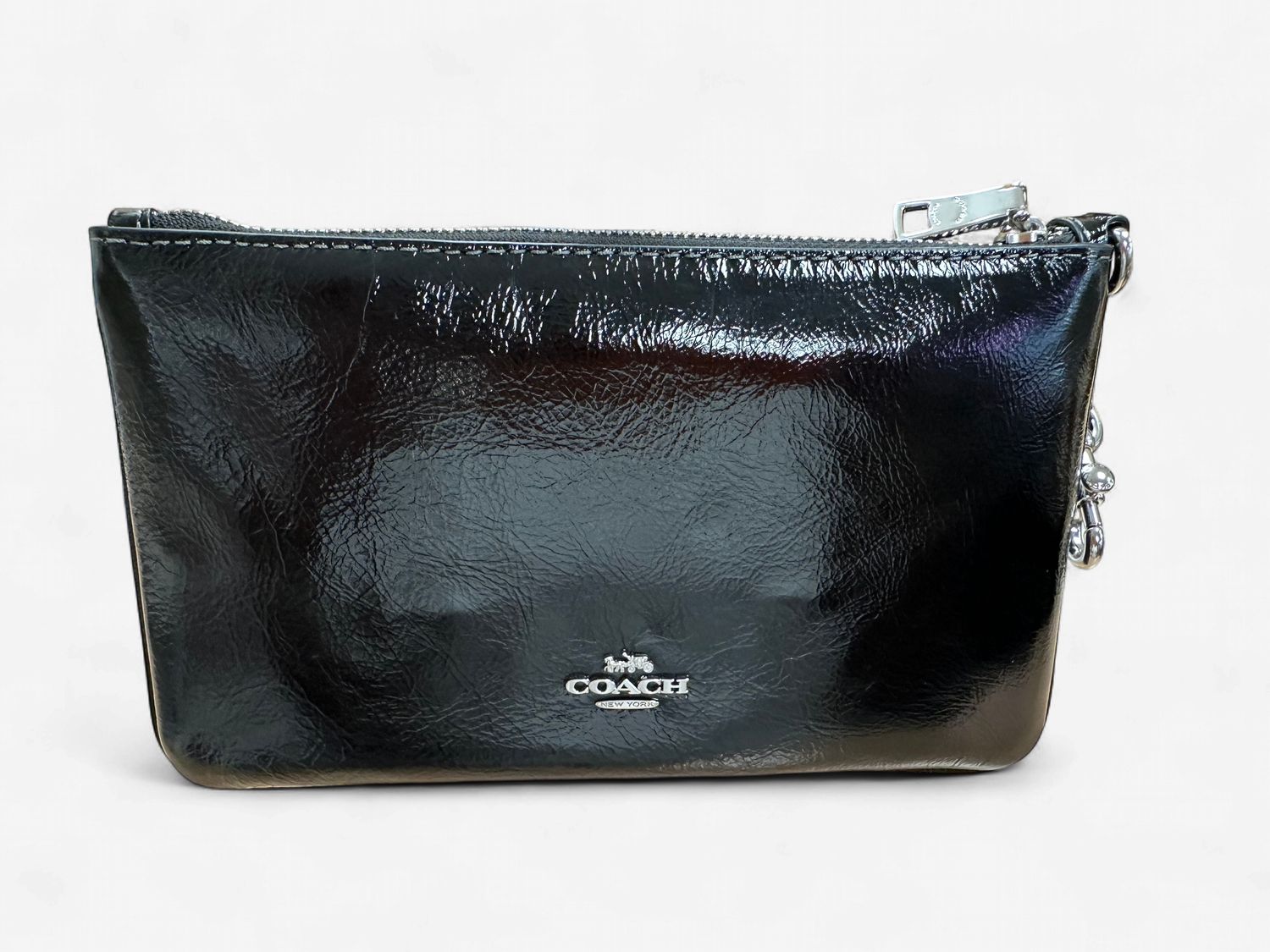 Ashton Wristlet - Silver / Black