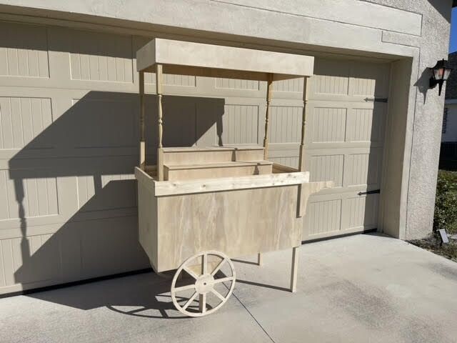 Modern Candy Cart