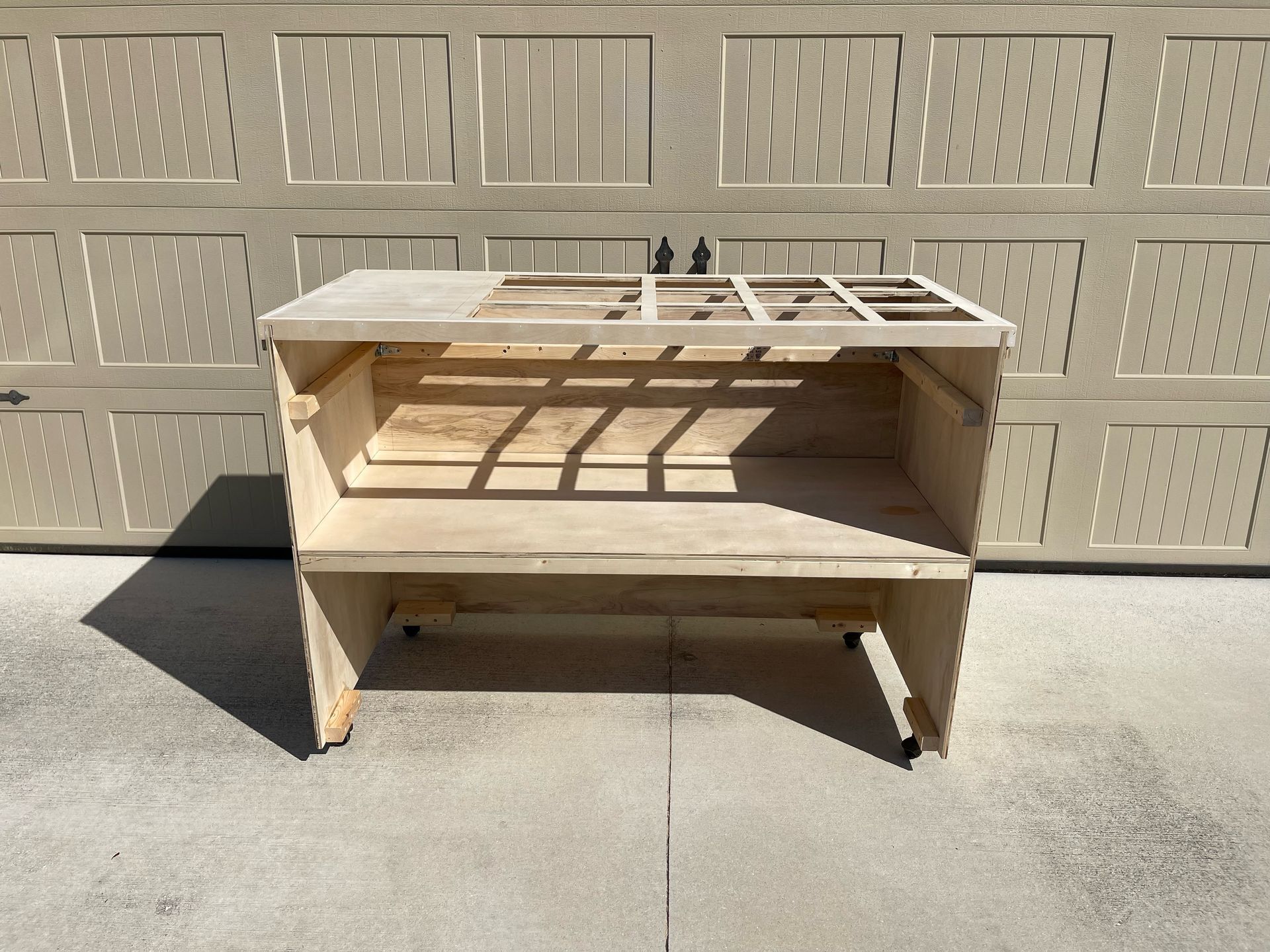 Collapsible Snack Bar With Shelf