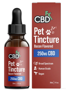 Pet - Small Breeds Tincture - Bacon - 250mg