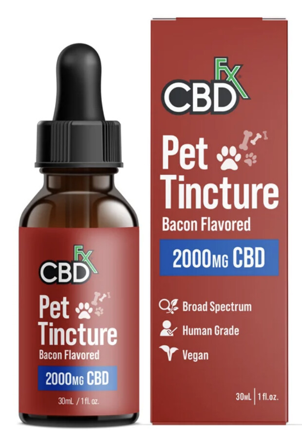 CBD Oil for Dogs – Bacon Flavored - Extra Strength