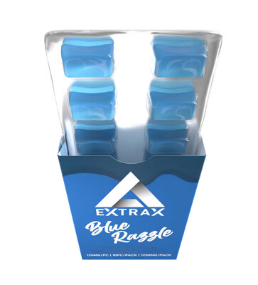 Lights Out Gummies 1250mg - Delta Extrax Blue Razzle