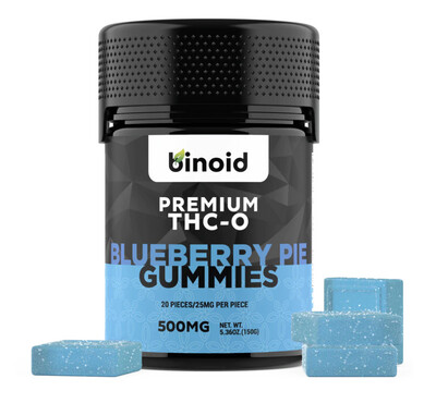 THC-O Gummies - Blueberry Pie