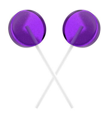Delta 9 THC Lollipops - Grape