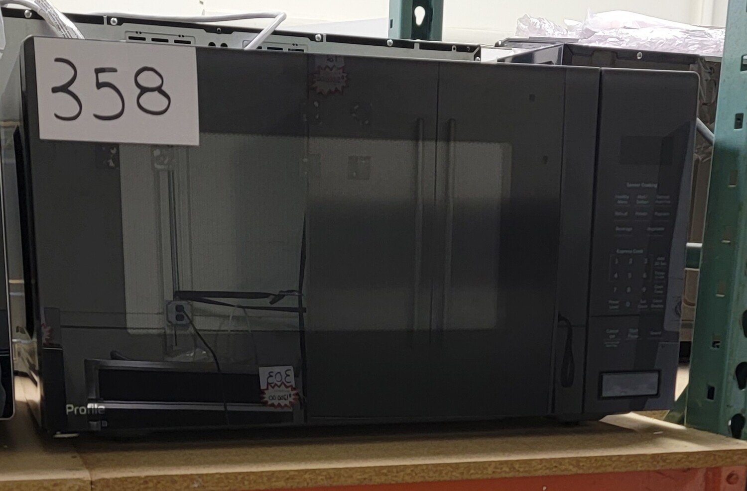 358 GE Profile - 2.2 Cu. Ft. Built-In Microwave - Gray