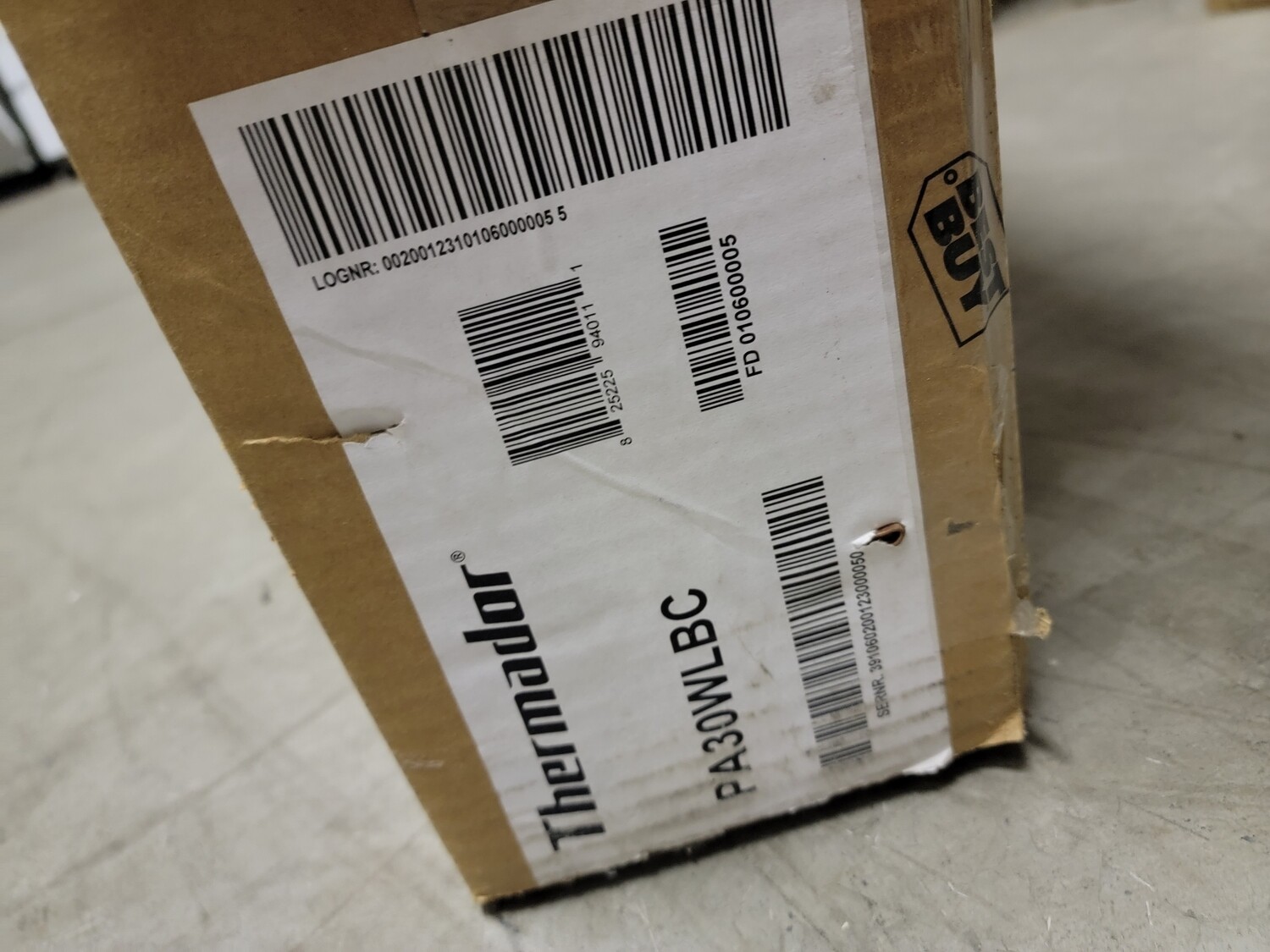 247 Thermador - Professional Backguard for PROFESSIONAL SERIES PCG305W - Silver