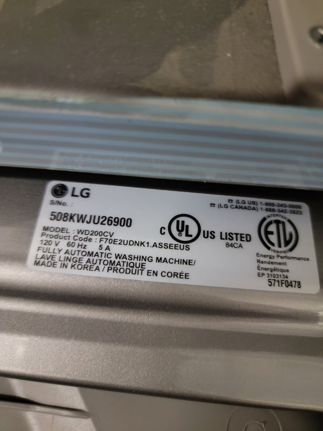 111 LG - SideKick 1.0 Cu. Ft. High-Efficiency Smart Top Load Pedestal Washer