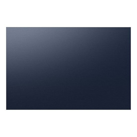 742 Samsung - Bespoke 3-Door French Door Refrigerator panel - Bottom Panel - Navy Steel