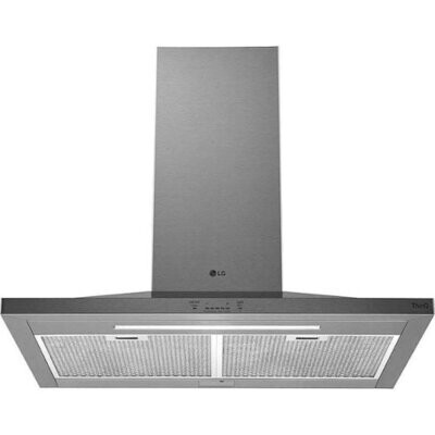 716  LG - 30&quot; Convertible Range Hood with WiFi - Stainless Steel LG HCED3015S