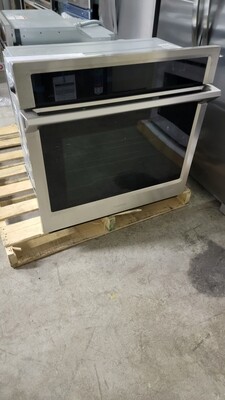 700 Samsung - 30&quot; Single Wall Oven with Steam Cook and WiFi - Stainless Steel NV51K6650SS