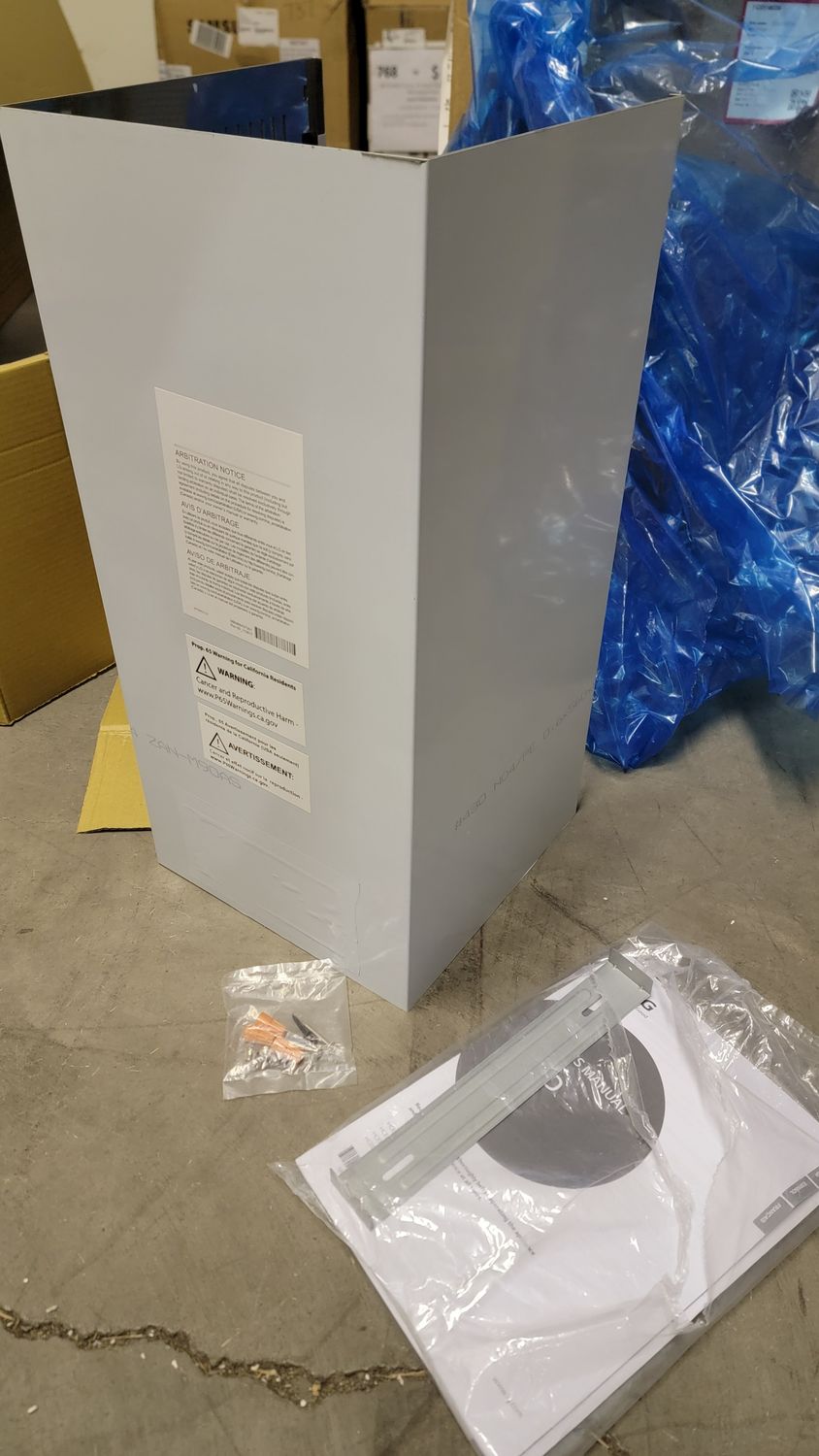769 LG HCED3015S 30inch Wall Mount Chimney