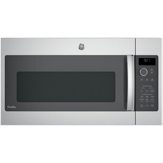 768 GE Profile™ 2.1 Cu. Ft. Over-the-Range Sensor Microwave Oven PVM9215SKSS