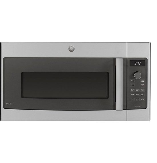 793 GE Profile - Advantium 30&quot; Built-In Single Electric Convection Over-the-Range Oven with Microwave - Stainless Steel