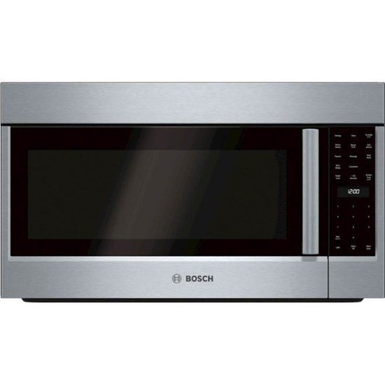 767 Bosch - 800 Series 1.8 Cu. Ft. Convection Over-the-Range Microwave with Sensor Cooking - Stainless Steel HMV8053U