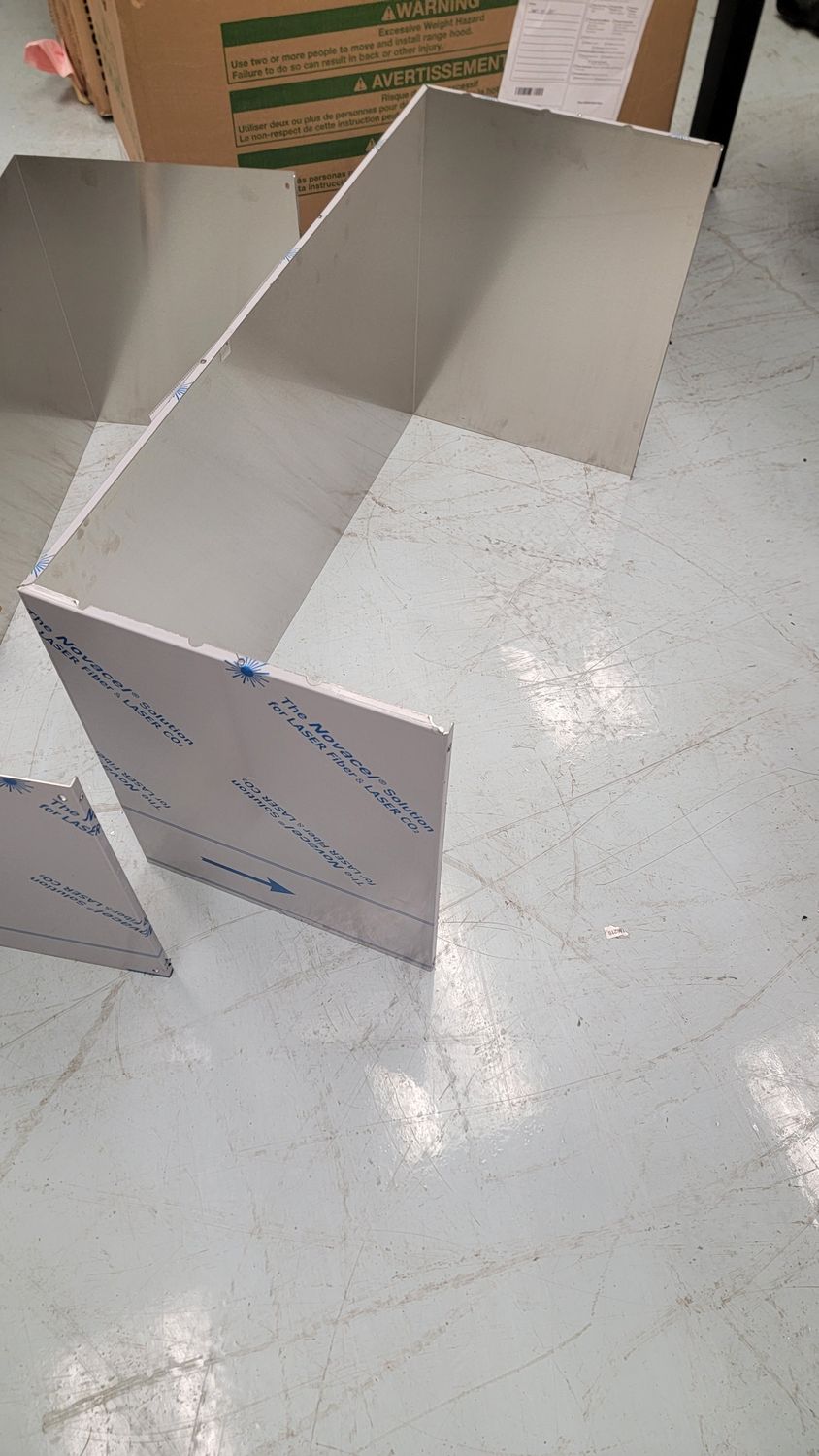 830 MONOGRAM 10 FT. DUCT COVER ZX10D14SPSS