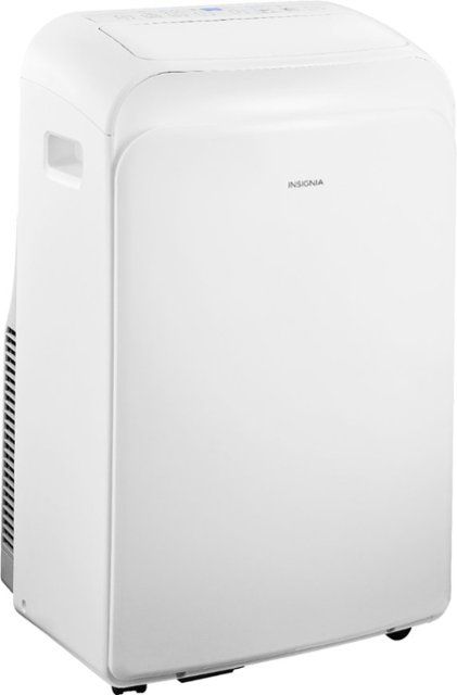 886  Insignia™ - 300 Sq. Ft. Portable Air Conditioner - White  NS-AC07PWH1
