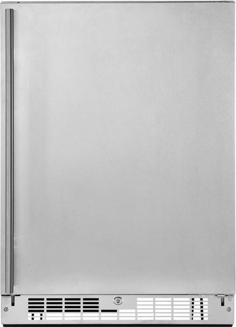 845 Insignia™ - 5.4 Cu. Ft. Indoor/Outdoor Mini Fridge with ENERGY STAR Certification - Stainless Steel