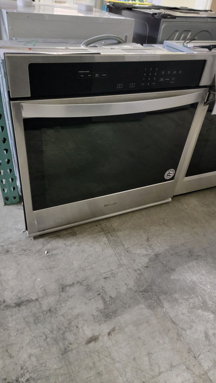 723 Whirlpool - 30&quot; Built-In Single Electric Wall Oven - Stainless Steel WOS31ES0JS