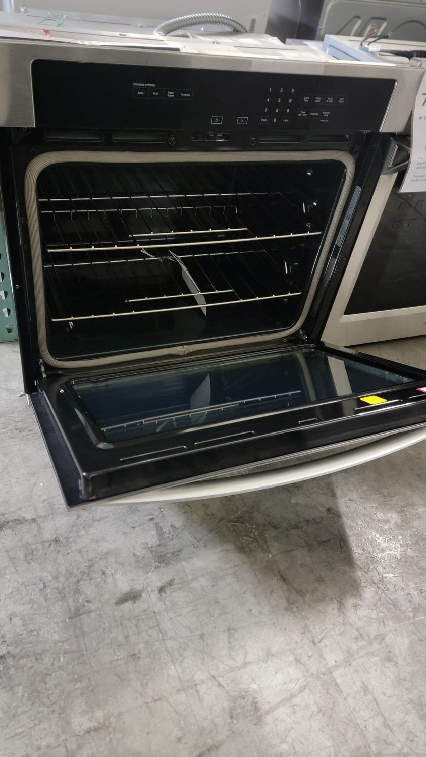 723 Whirlpool - 30&quot; Built-In Single Electric Wall Oven - Stainless Steel WOS31ES0JS