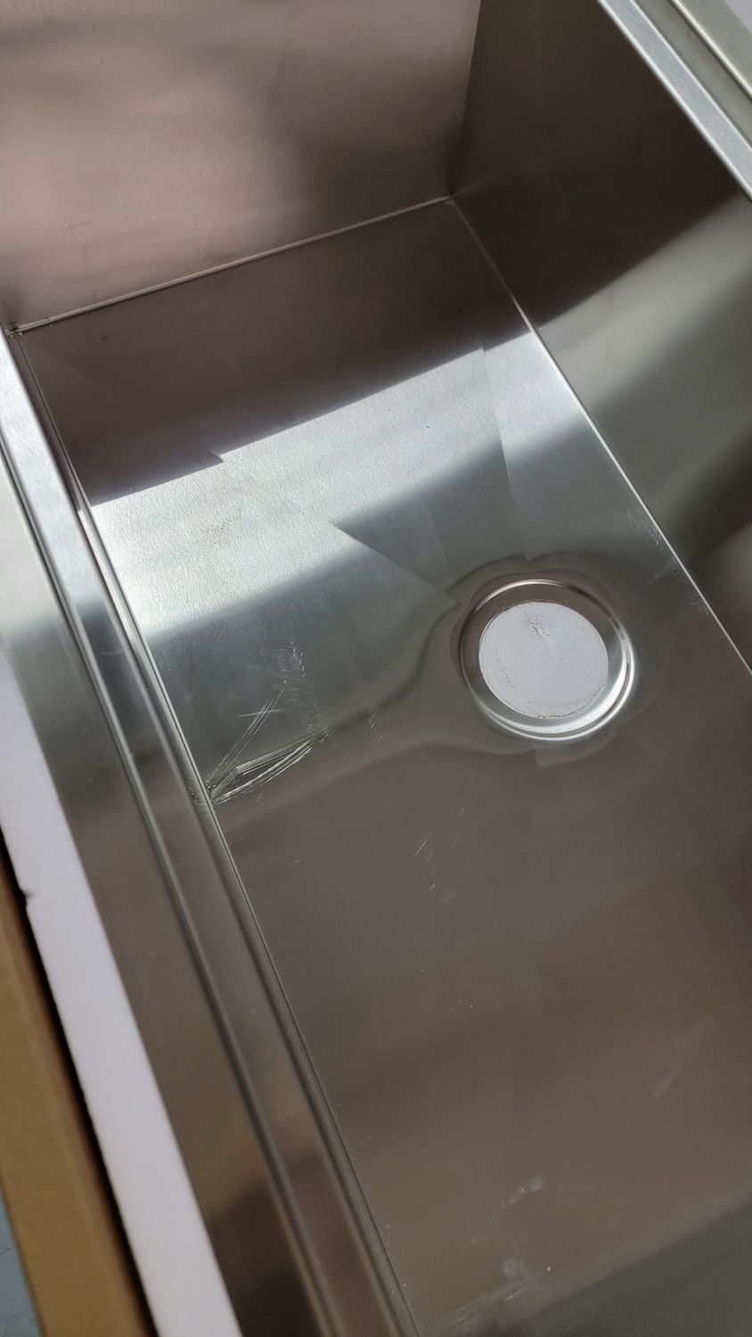 1002  ZLINE Stainless Steel Sink Undermount Single Bowl