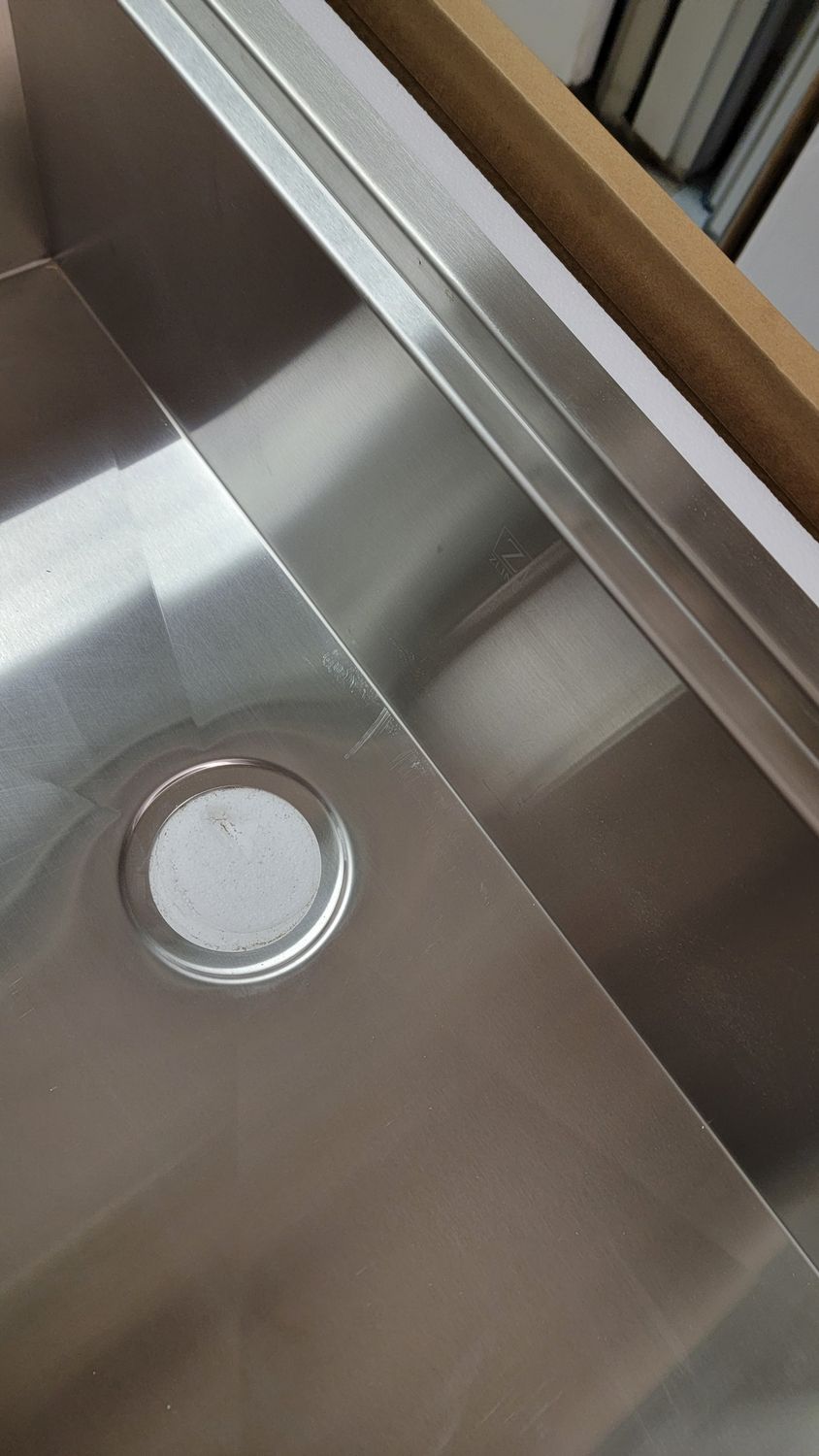 1002  ZLINE Stainless Steel Sink Undermount Single Bowl