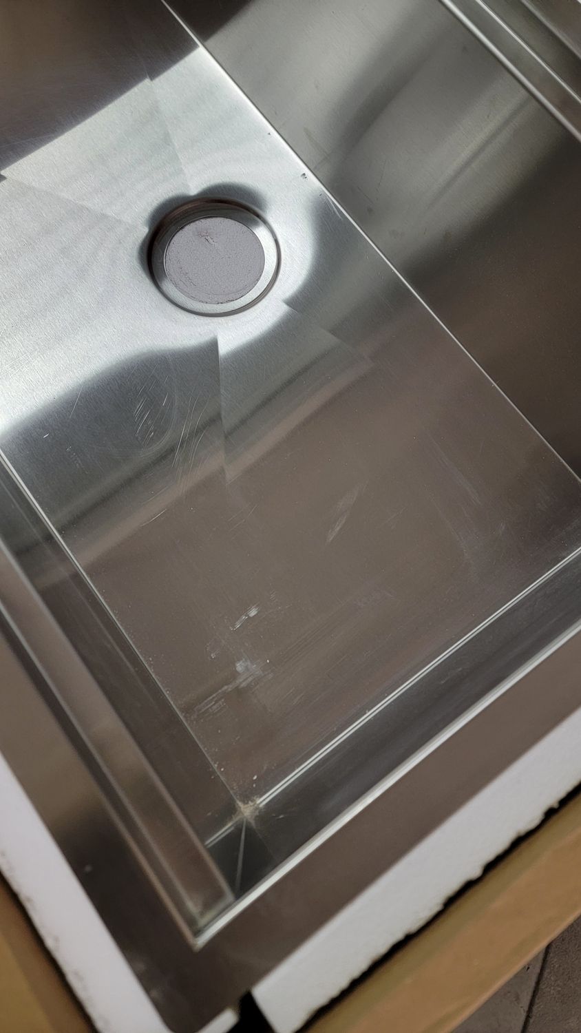 1002  ZLINE Stainless Steel Sink Undermount Single Bowl