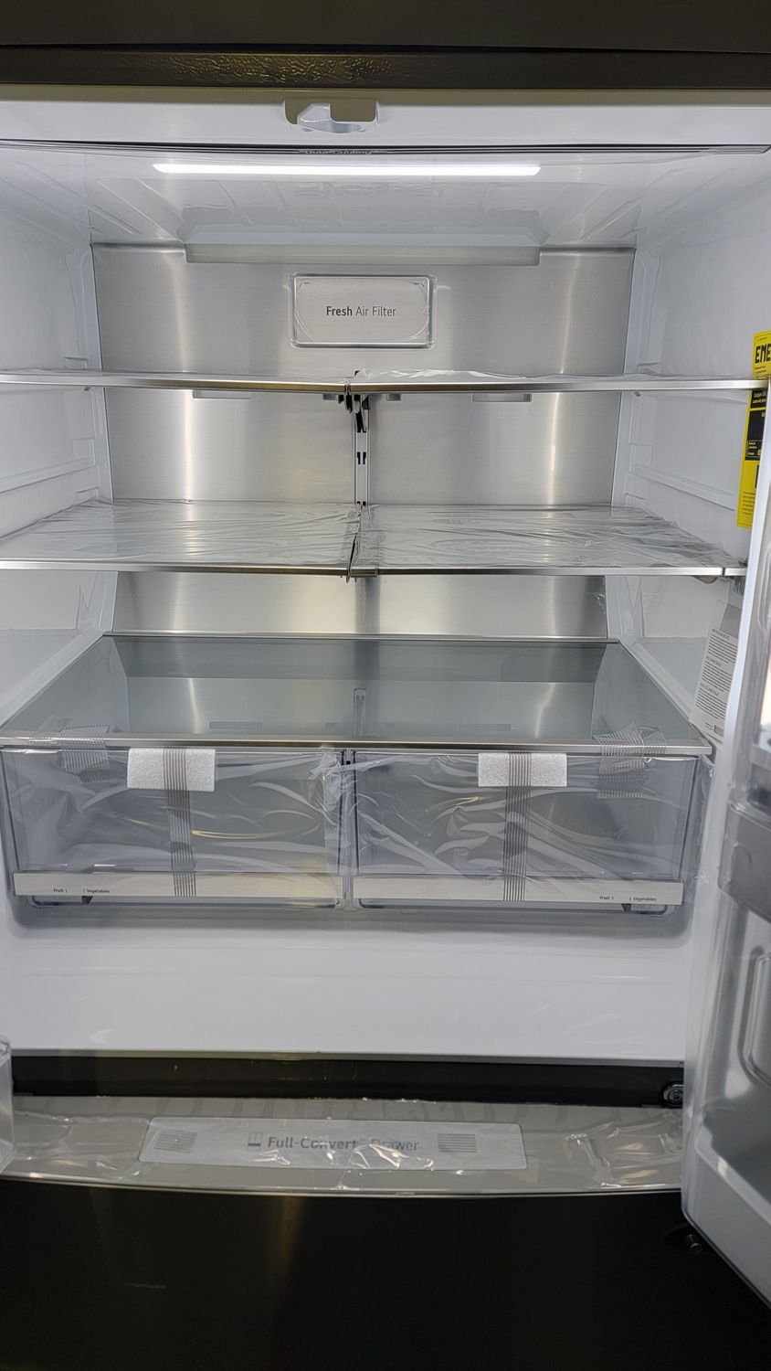 954 LG - 29.5 Cu. Ft. 4-Door French Door-in-Door Smart Refrigerator with Craft Ice - Stainless Steel