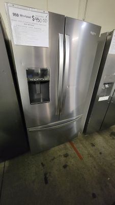 959 WHIRLPOOL -WRF757SDHZ-  26.8 Cu. Ft. French Door Refrigerator - Stainless Steel