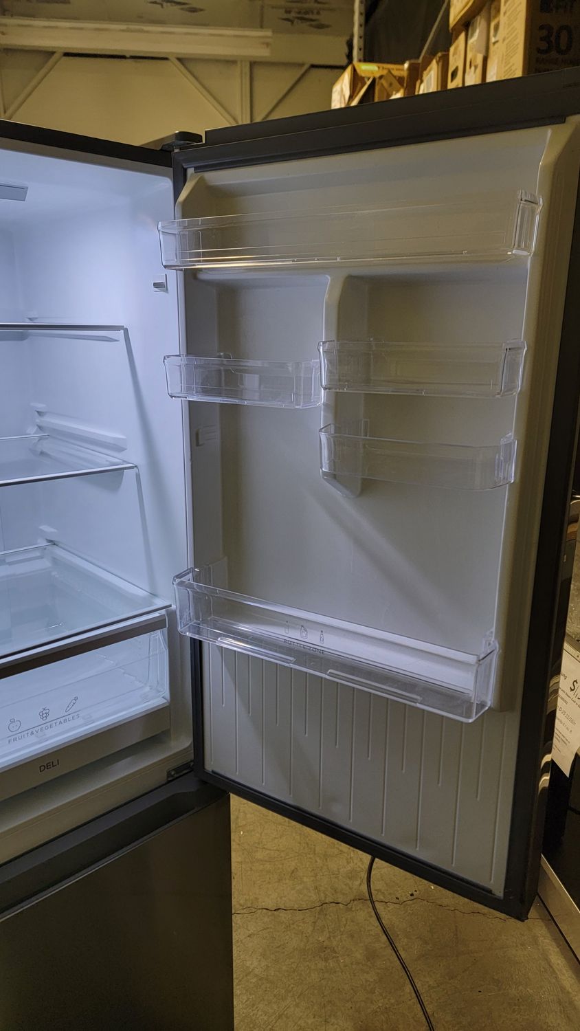 999 Insignia™NS-RBM11SS2 - 11.5 Cu. Ft. Bottom Mount Refrigerator with ENERGY STAR Certification - Stainless Steel