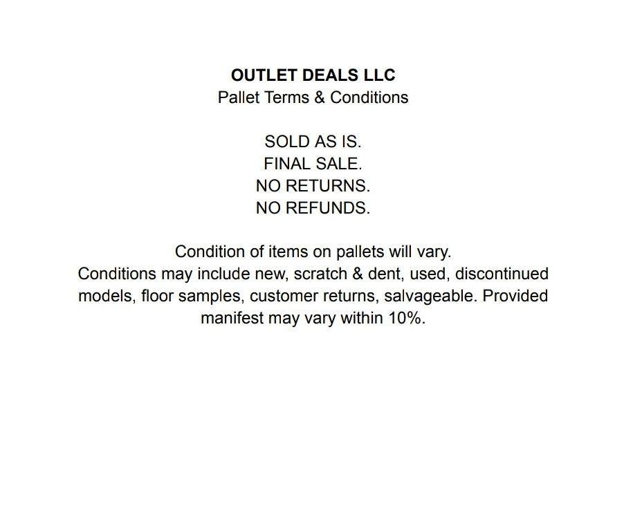Pallet Terms &amp; Conditions
