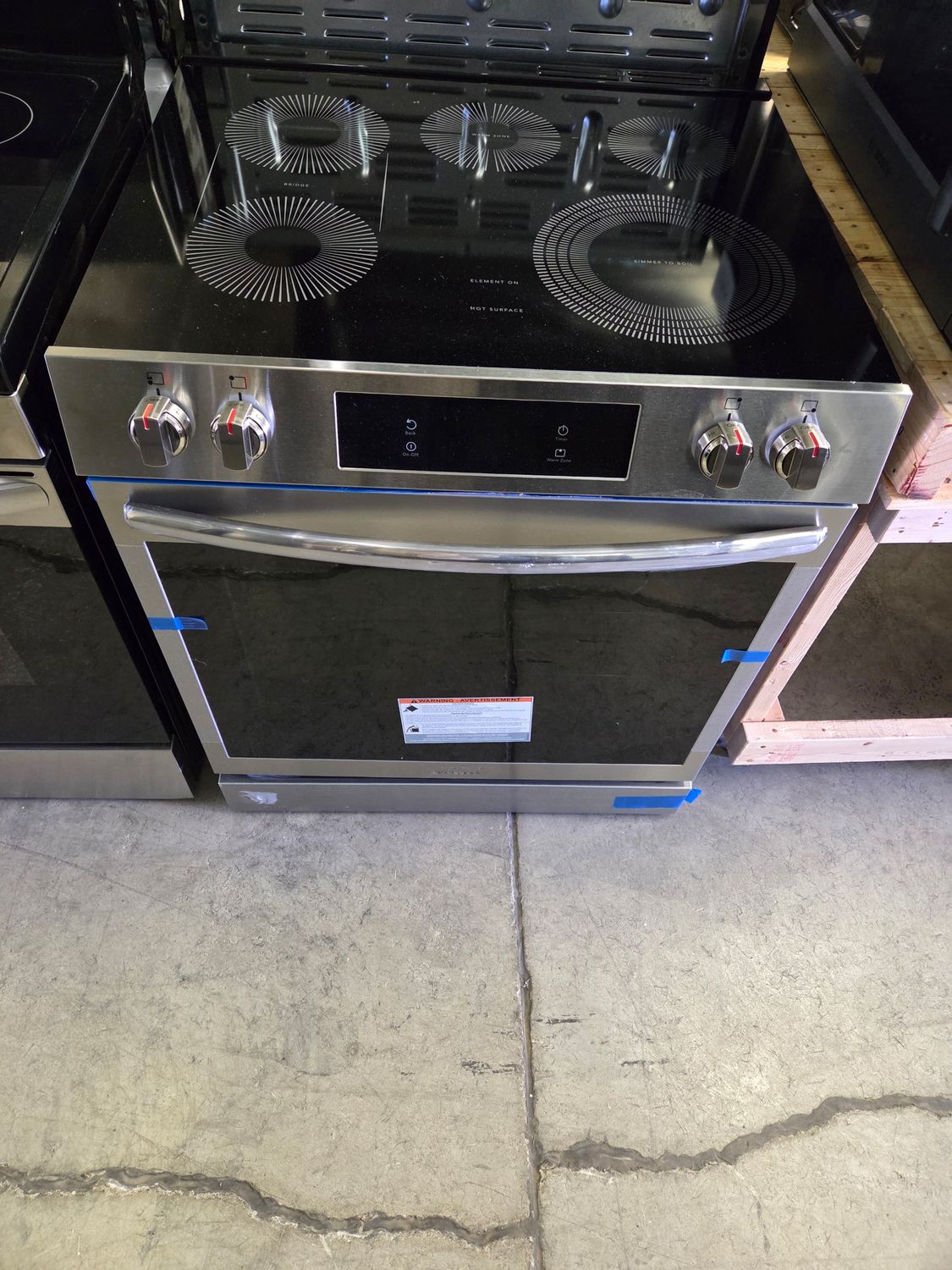 1140 GCFE3060BF Frigidaire Gallery® 30&quot; Smudge-Proof® Stainless Steel Slide In Electric Range