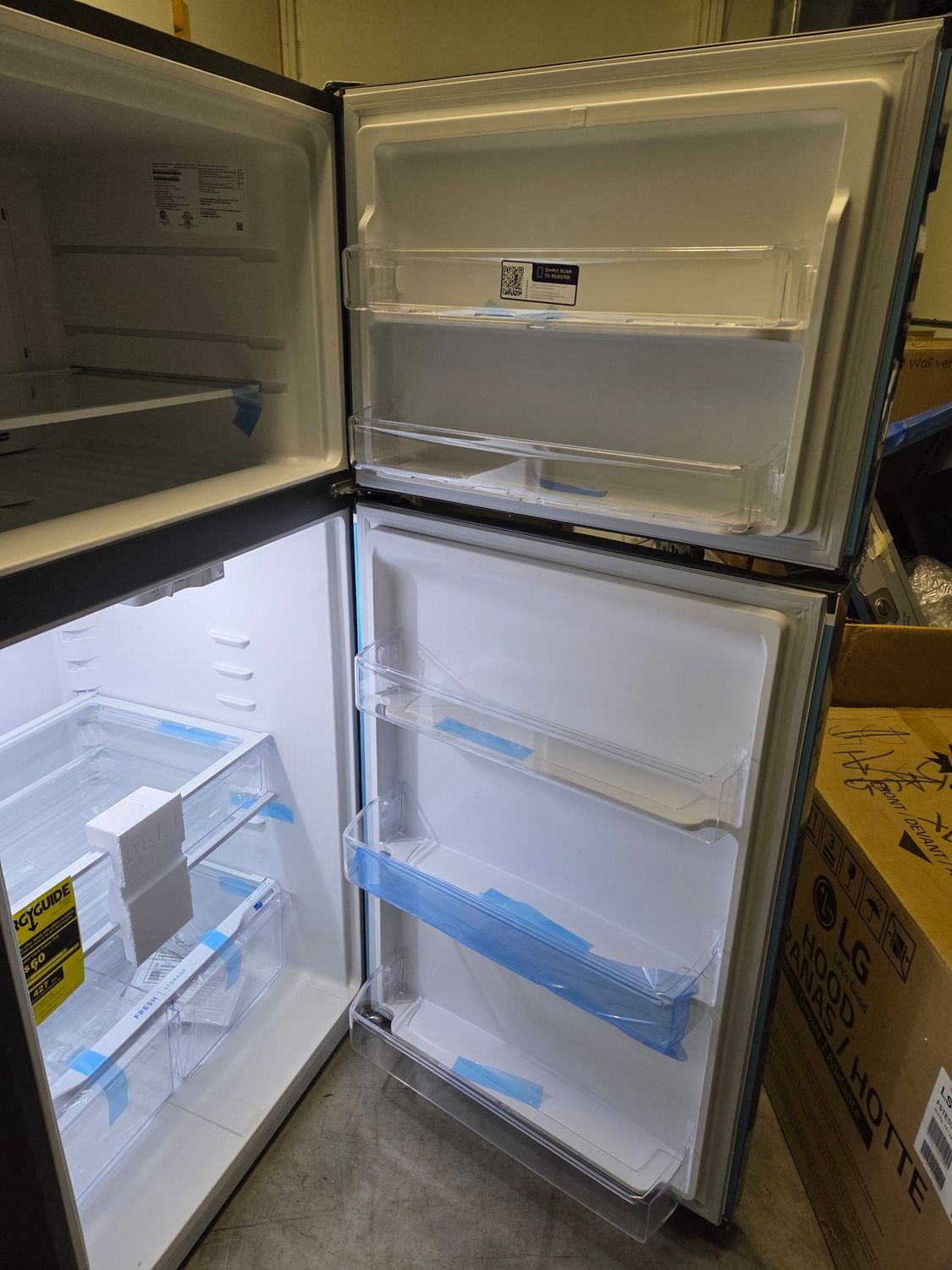 1127 FFTR2045VS  Frigidaire® 30 in. 20.0 Cu. Ft. Stainless Steel Top Freezer Refrigerator