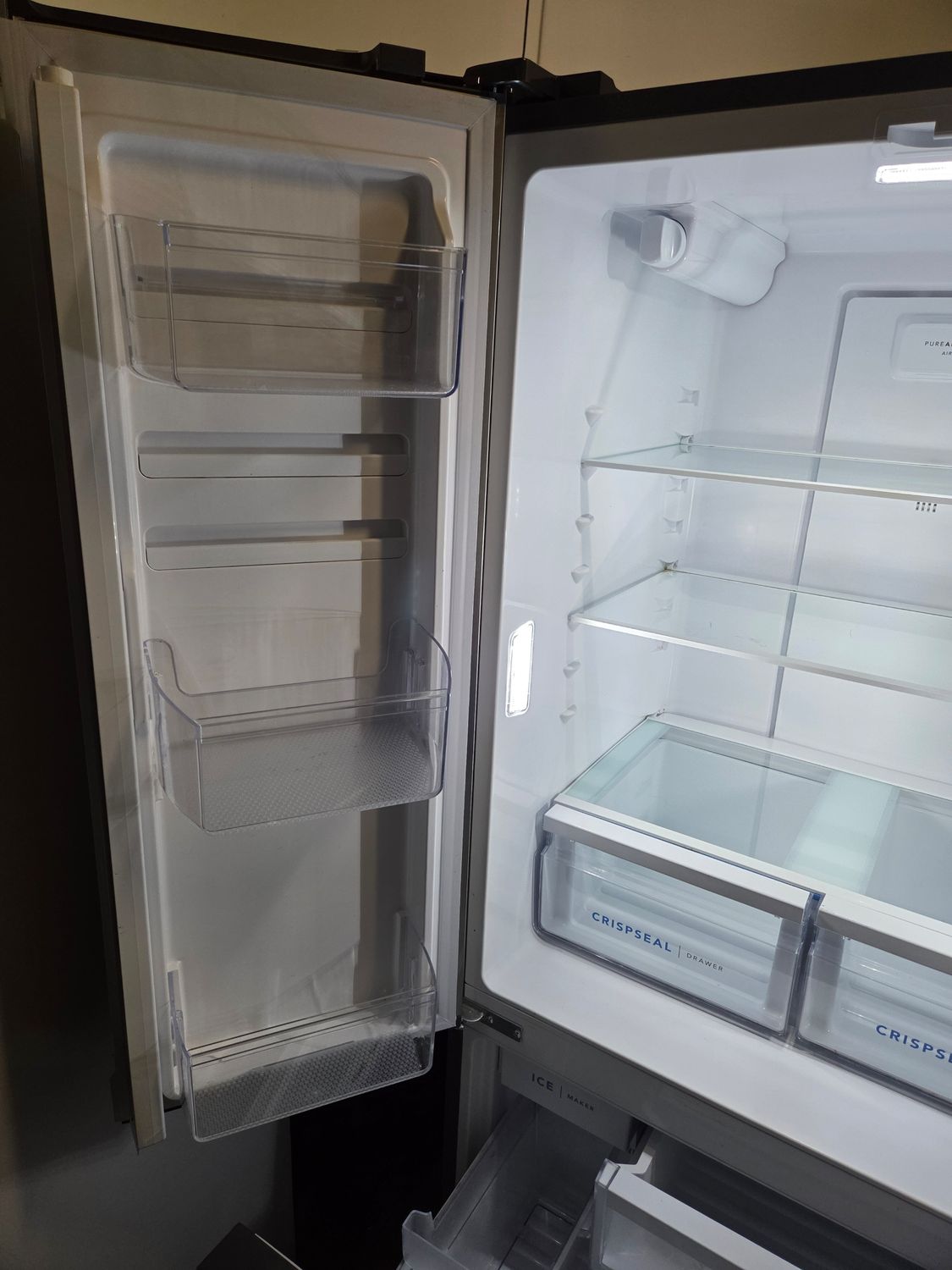 1132 FRFG1723AV Frigidaire® 32 in. 17.6 Cu. Ft. Brushed Steel Counter-Depth French Door Refrigerator