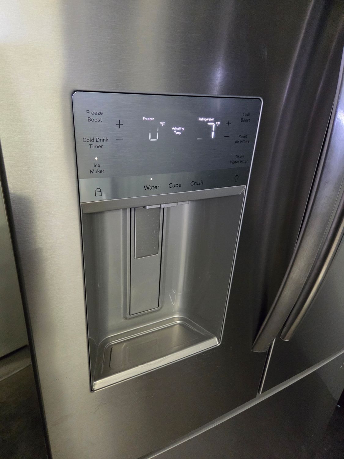 1159 GRFC2353AF Frigidaire Gallery® 36 in. 22.6 Cu. Ft. Smudge-Proof® Stainless Steel Counter Depth French Door Refrigerator