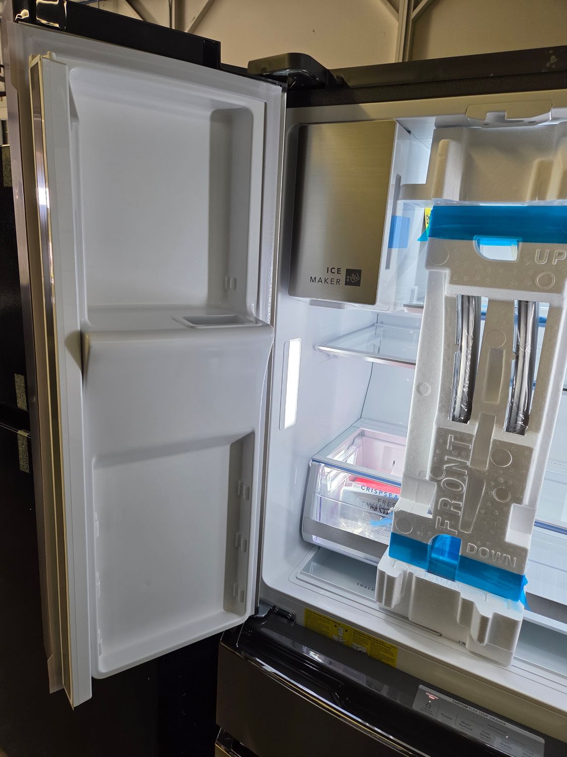 1162 GRMC2273CF Frigidaire Gallery® 36 in. 21.5 Cu. Ft. Smudge-Proof® Stainless Steel Counter Depth French Door Refrigerator