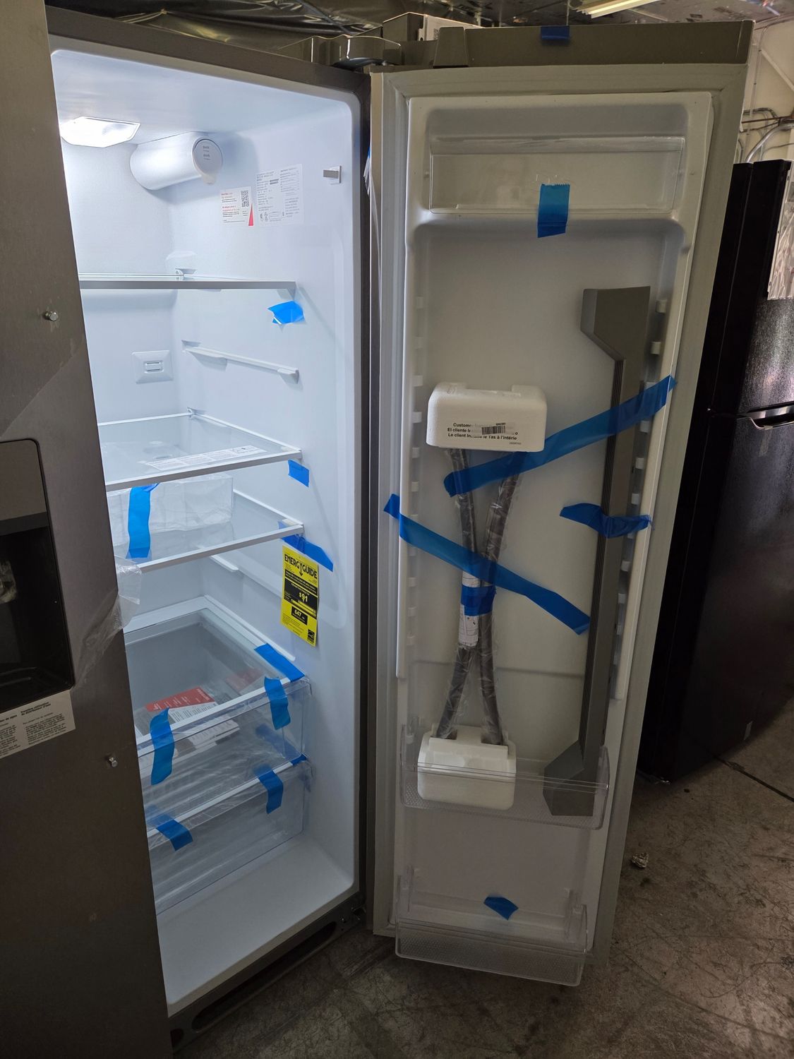 1138 FRSS2623AS Frigidaire® 36 in. 25.6 Cu. Ft. Stainless Steel Side-by-Side Refrigerator