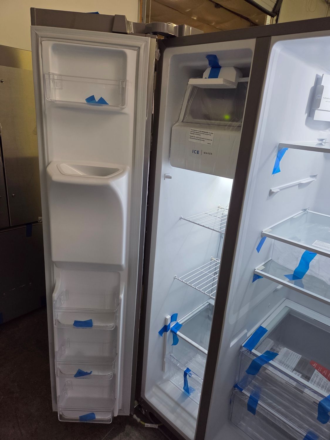 1138 FRSS2623AS Frigidaire® 36 in. 25.6 Cu. Ft. Stainless Steel Side-by-Side Refrigerator