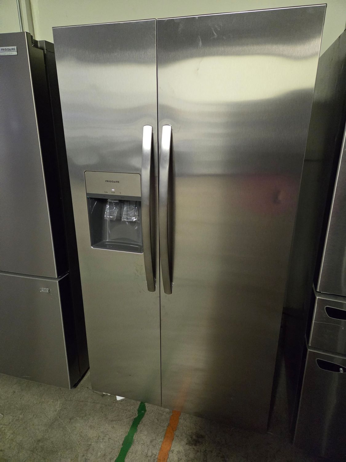 1138 FRSS2623AS Frigidaire® 36 in. 25.6 Cu. Ft. Stainless Steel Side-by-Side Refrigerator