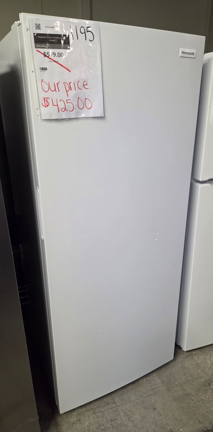 1195 FFFU13F2VW Frigidaire® 13.0 Cu. Ft. White Upright Freezer