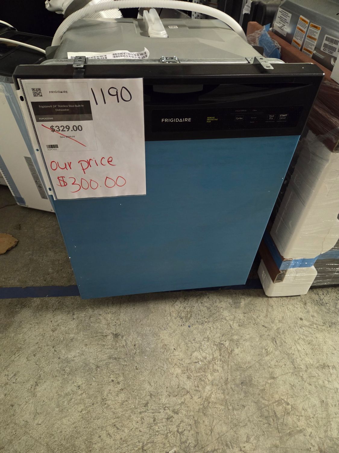 1190 FDPC4221AS Frigidaire® 24&#39;&#39; Stainless Steel Built-In Dishwasher
