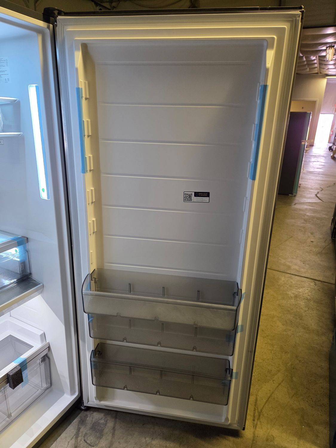 1208 FPRU19F8WF Frigidaire Professional 33 Inch Refrigerator Column with 18.6 Cu. Ft. Capacity, Internal Water Dispenser, SpaceWise Organization, CrispSeal Crispers, EvenTemp Cooling, Door Alarm, Temp