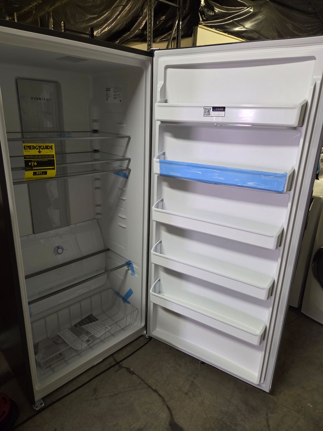 1268 FRUF2020AN Frigidaire 20 Cu. Ft. Upright Freezer