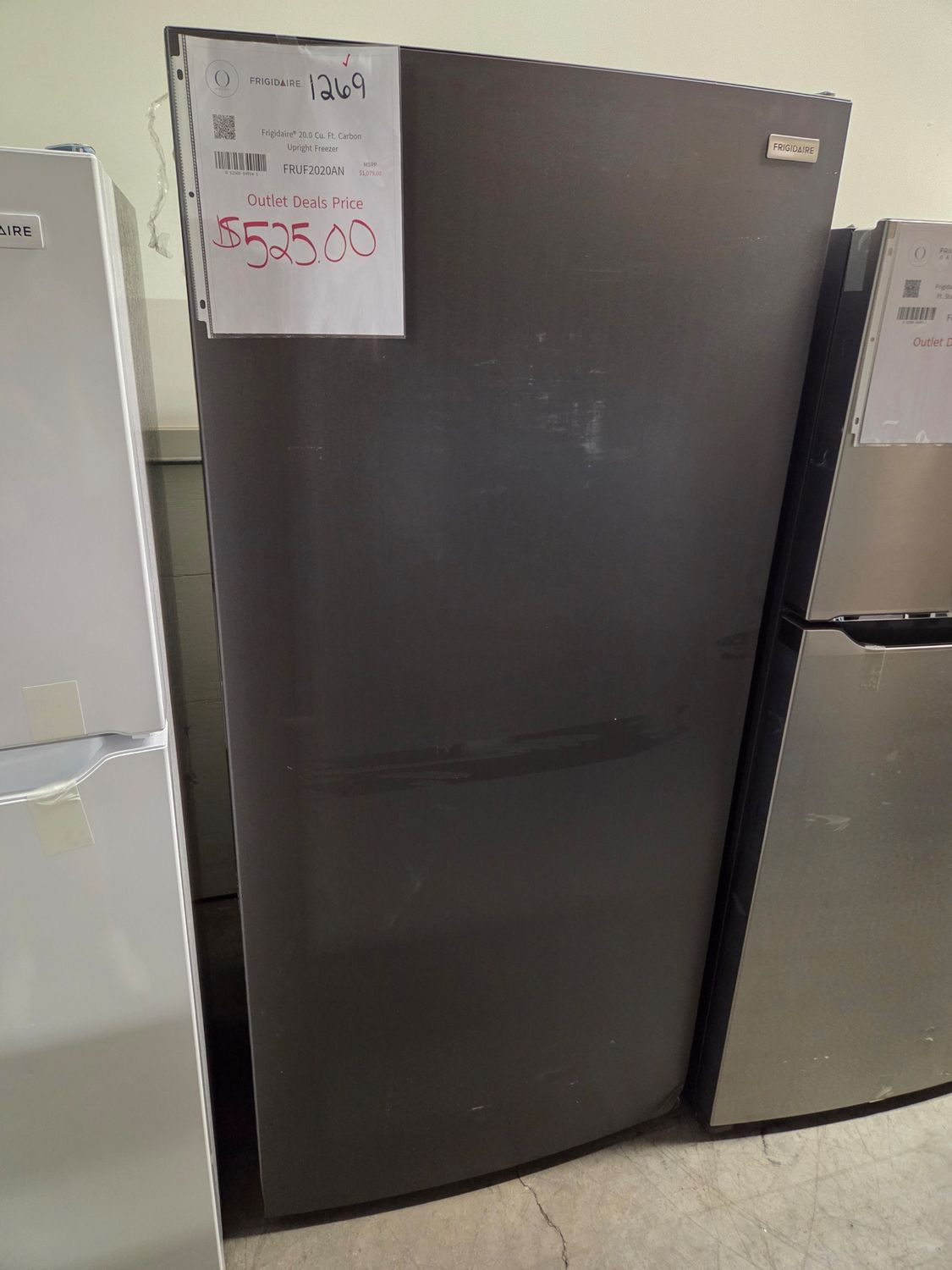 1269 FRUF2020AN Frigidaire 20 Cu. Ft. Upright Freezer