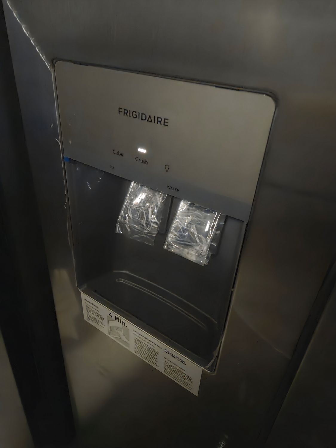 1264 FRSS2623AS Frigidaire 26 Cu. Ft. 36&quot; Standard-Depth Side-by-Side Refrigerator