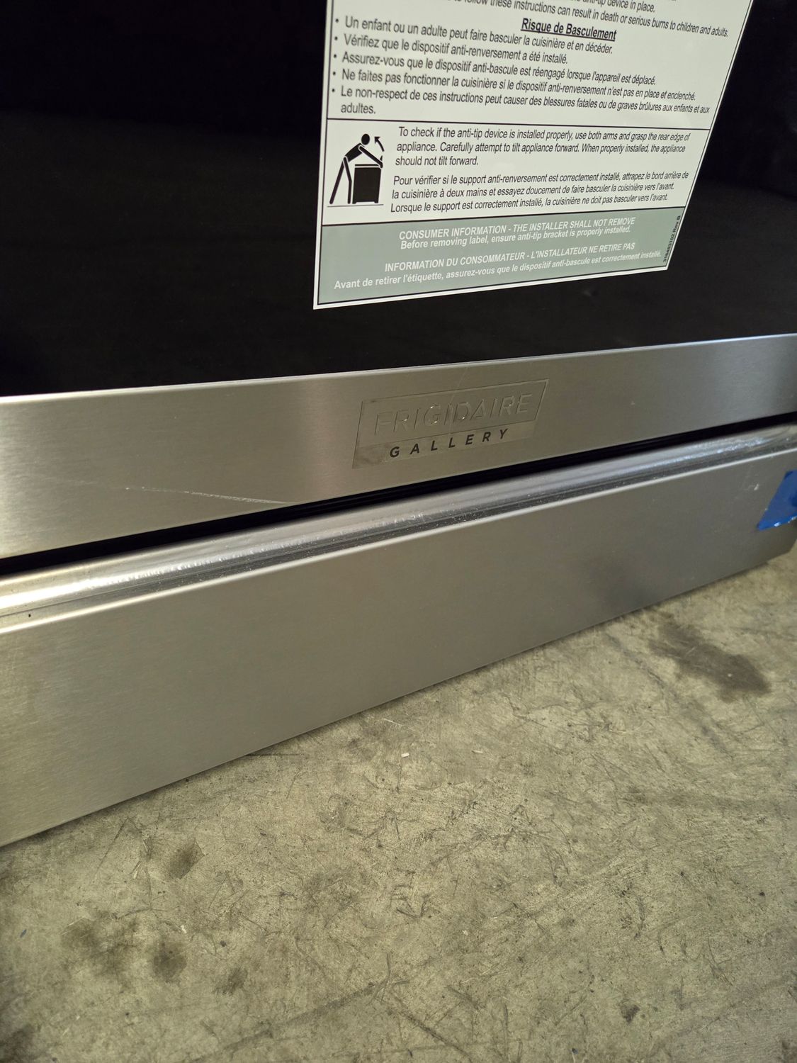 1270 GCFE3060BF Frigidaire Gallery 30&quot; Electric Range with 15+ Ways To Cook