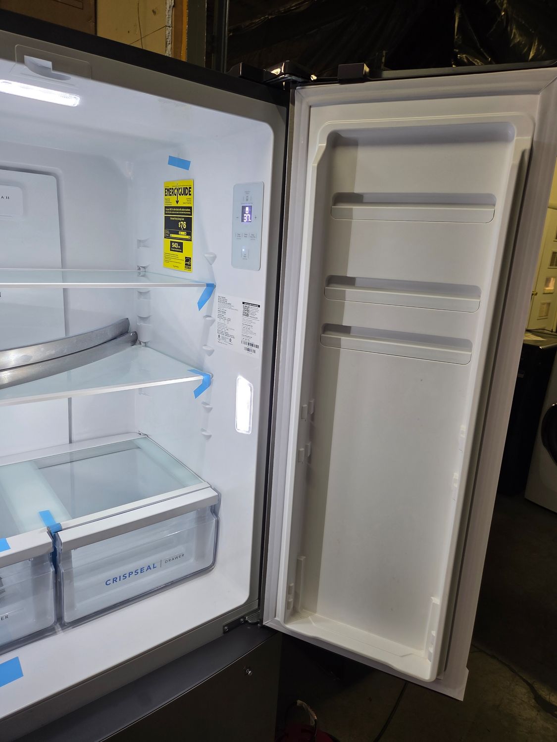1260 FRFG1723AV Frigidaire 18 Cu. Ft. Counter-Depth French Door Refrigerator