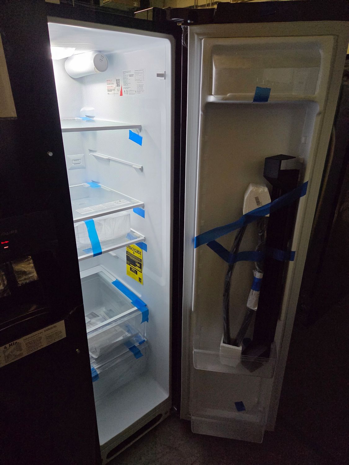 1262 FRSS2323AB Frigidaire 22 Cu. Ft. 33&quot; Standard-Depth Side-by-Side Refrigerator