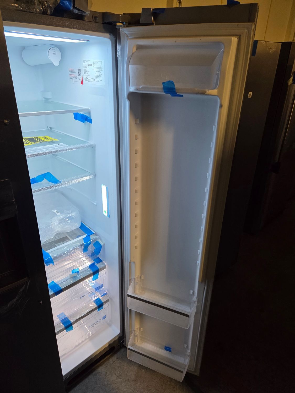 1277 GRSS2352AF  Frigidaire Gallery 22 Cu. Ft. 33&quot; Standard-Depth Side-by-Side Refrigerator