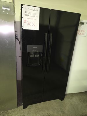 1263 FRSS2323ABC Frigidaire 22 Cu. Ft. 36&quot; Standard-Depth Side-by-Side Refrigerator